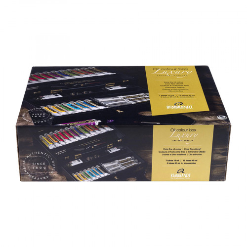 Peinture à l'huile Extra-fine Coffret bois Luxury
