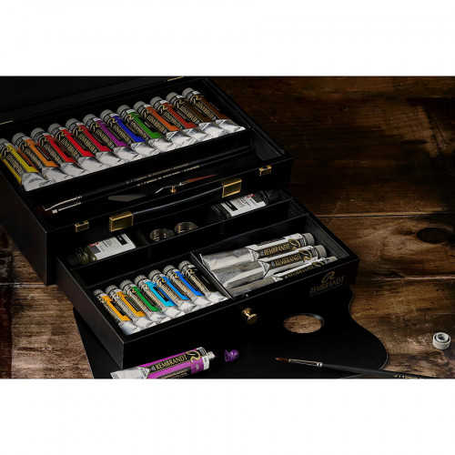 Peinture à l'huile Extra-fine Coffret bois Luxury
