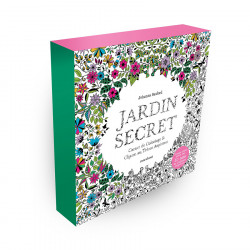 Livre de coloriage Jardin secret