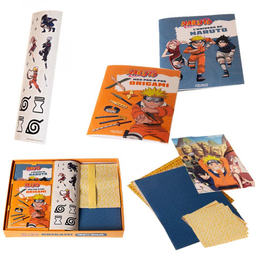 Coffret Origami Naruto 100 % Ninja