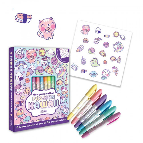 Mon Grand coffret Passion Kawaii