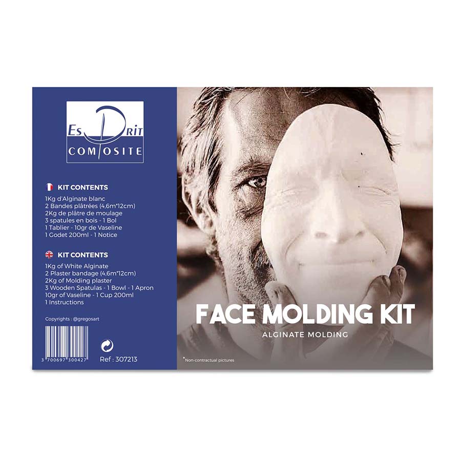 Kit de moulage Visage Face Molding Kit - Scrapmalin