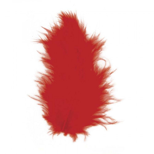 Plumes - Rouges - 8 cm - 10 pces