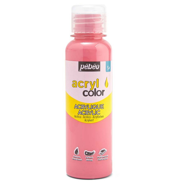 Acrylcolor - 150 ml - Rose vif