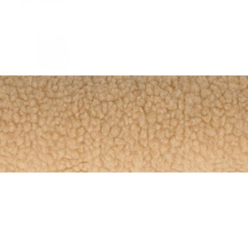 Rouleau de tissu 30 cm x 1 m Fausse fourrure Mouton Gingembre