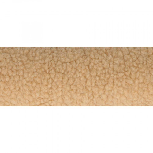 Rouleau de tissu 30 cm x 1 m Fausse fourrure Mouton Gingembre