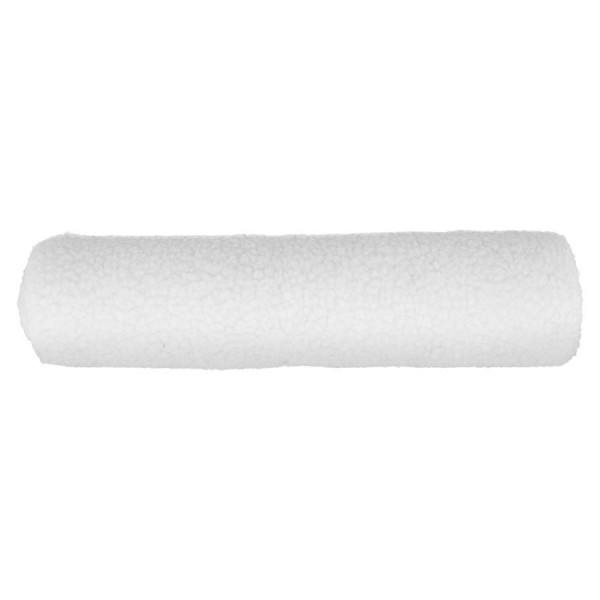 Rouleau de tissu 30 cm x 1 m Fausse fourrure Mouton Blanc