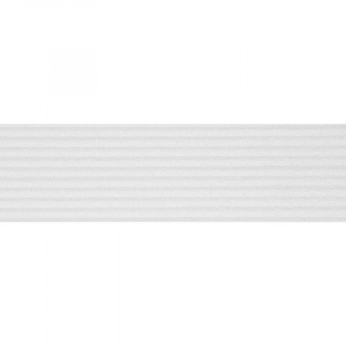 Rouleau de tissu 30 cm x 1 m Velours côtelé Blanc