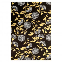 Papier népalais Lokta 28 x 21,5 cm 12 pcs Foil Noir Jaune