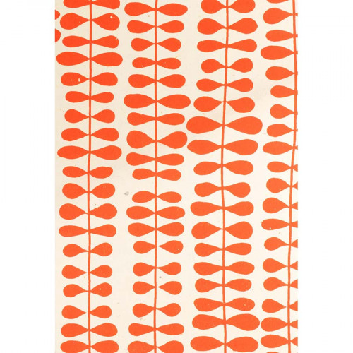 Papier népalais Lokta 28 x 21,5 cm 12 pcs Foil Orange