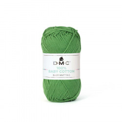 Fil tricot et crochet 100% Baby Cotton 780 Vert