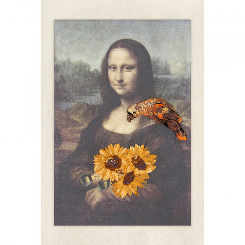 Kit de broderie traditionnelle Mona Lisa & Les Tournesols