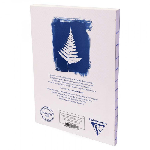 Carnet Brochure souple Ligné Cyanotype A5 14,8 x 21 cm 160 pages