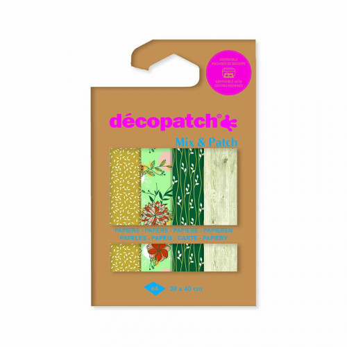 Papier Mix & Patch 30 x 40 cm 4 pcs Natur'elle