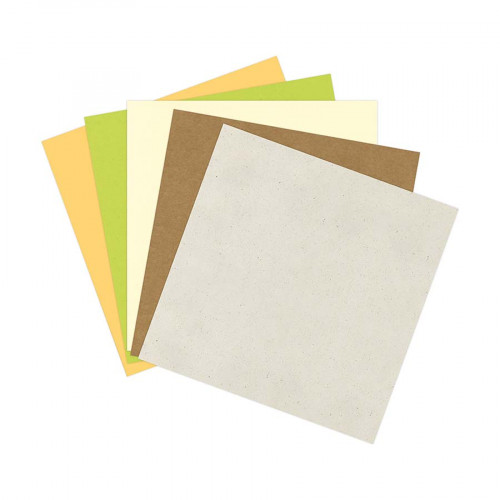 Papier Uni 210 g 30,5 x 30,5 cm 5 pcs