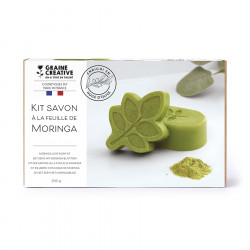 Kit DIY Savon à la feuille de Moringa