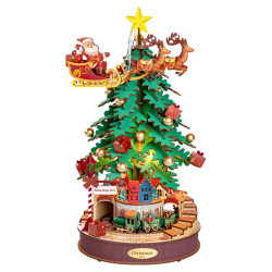 Maquette Boîte à musique Sapin