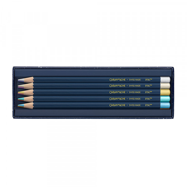 Crayons de couleur métalliques 10 pcs Noël Cosmic