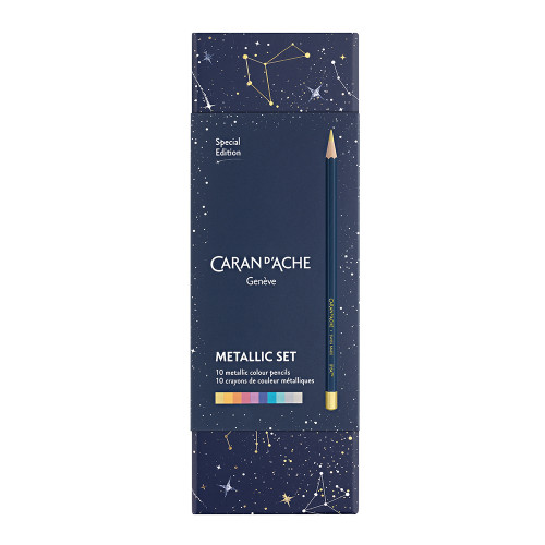 Crayons de couleur métalliques 10 pcs Noël Cosmic