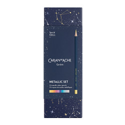 Crayons de couleur métalliques 10 pcs Noël Cosmic