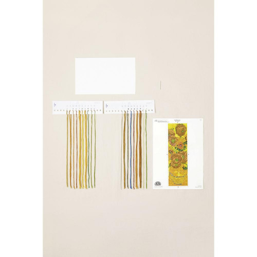 Kit Point de croix Marque-Page Les Tournesols