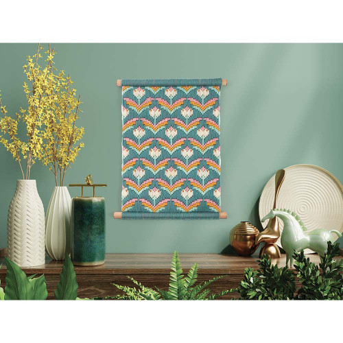 Kit de canevas Fleurs tropicales