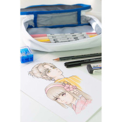 Set de dessin Manga Mono 8 pcs + Trousse