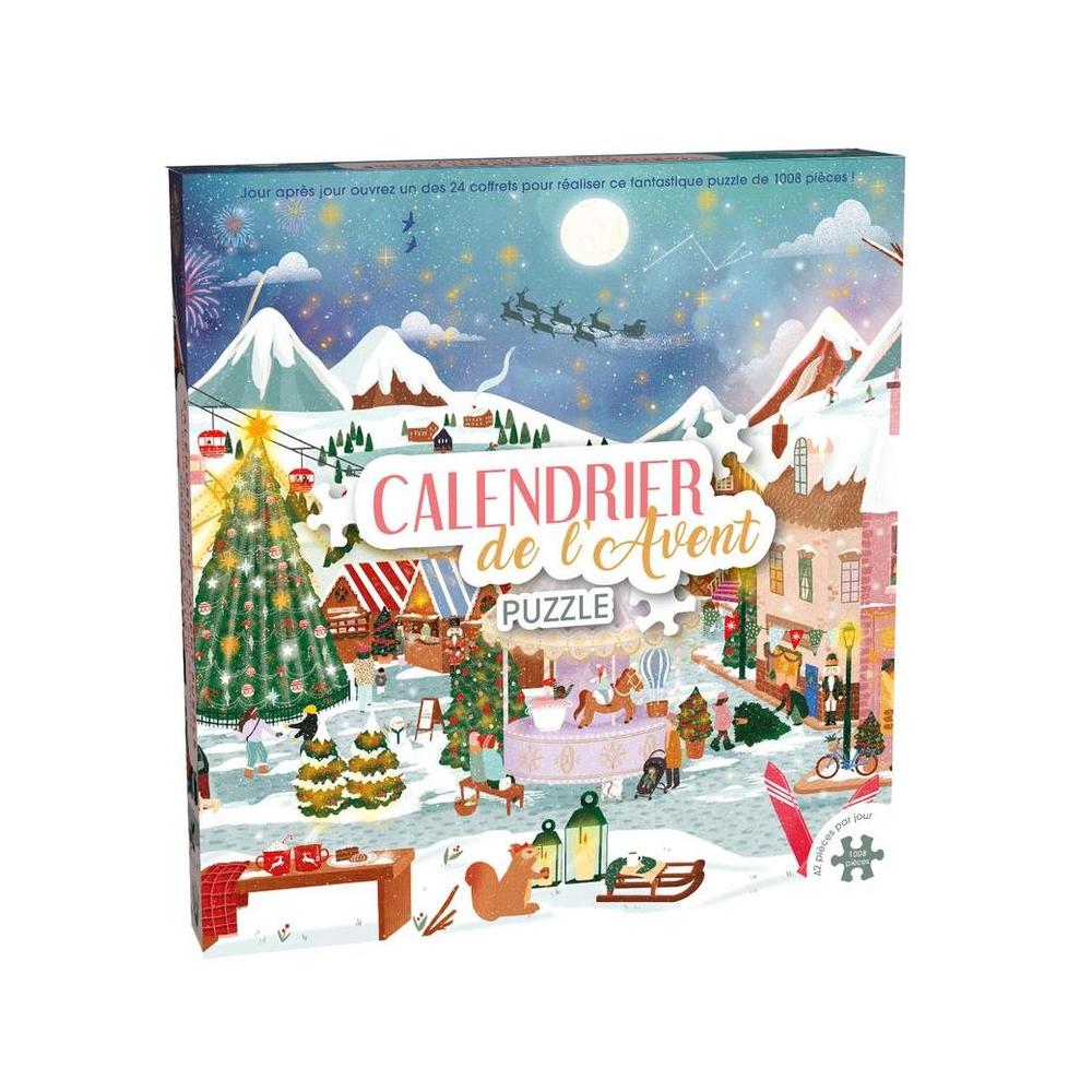 Puzzle Calendrier de l'Avent 2024 - Puzzle de 1008 Pièces - Compte Puzzle Calendrier de l'Avent 2024 - Puzzle de 1008 Pièces - Compte