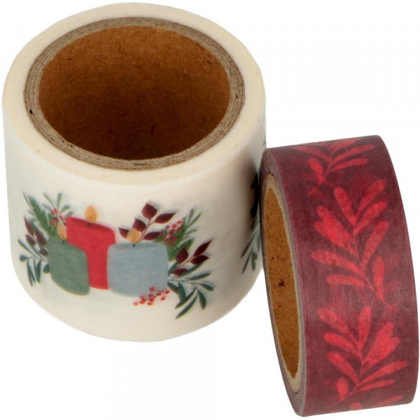 Masking Tape 15 + 30 mm x 5 m Bougie