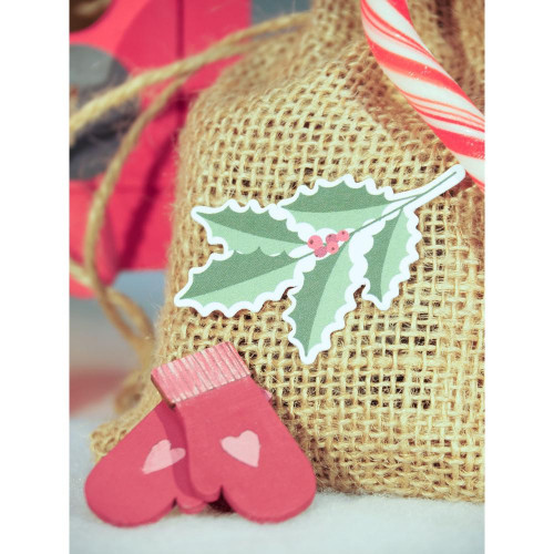 Silhouettes en bois Christmas Time 28 pcs