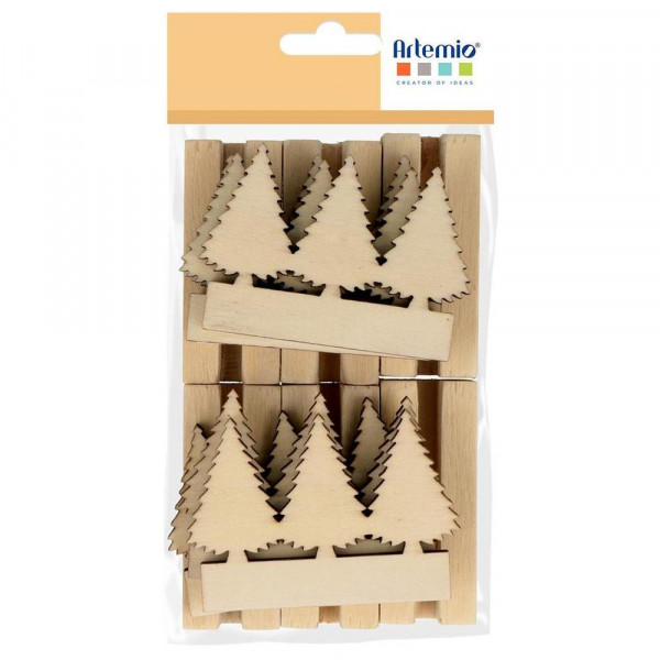 Marque-place 6 pcs Sapins
