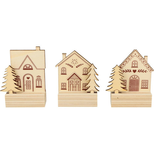Marque-place 6 pcs Home for Christmas