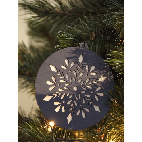 Silhouettes en bois 3 pcs Noël Fenêtre