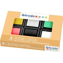Encreurs 6 pcs Couleurs Christmas Time