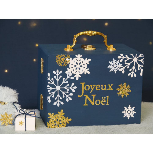 Calendrier de l'Avent 14,5 x 19 x 12,3 cm Petite valise