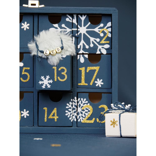 Calendrier de l'Avent 14,5 x 19 x 12,3 cm Petite valise