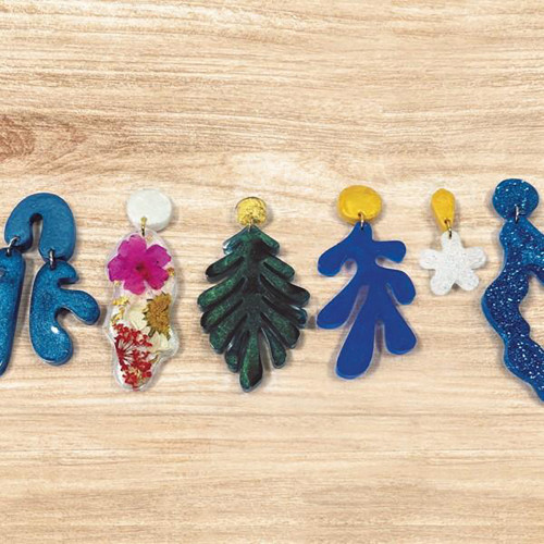 Moule silicone Résin'Mould Bijoux floraux