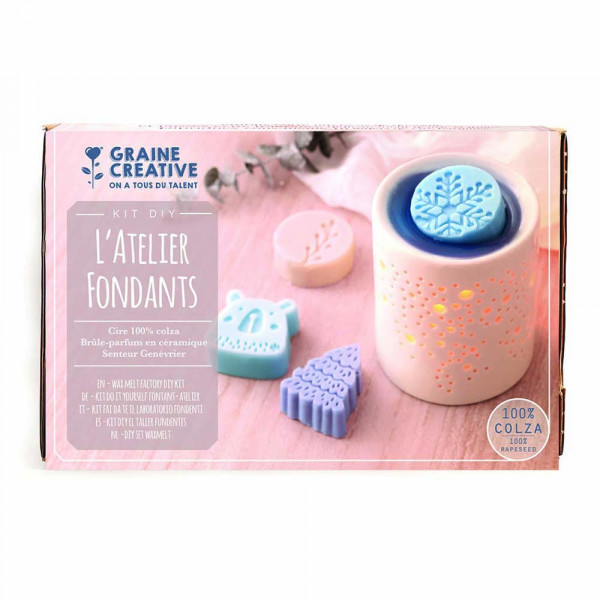 Kit créatif Atelier fondants à bougie Hiver