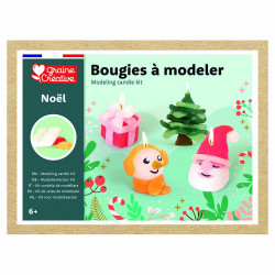 Kit Bougie à modeler Noël