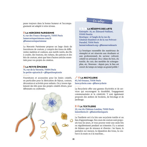 Livre La bible des adresses créatives