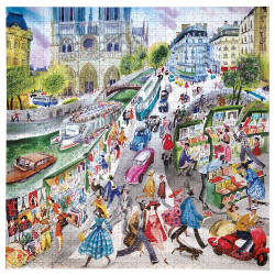 Puzzle 1000 pièces Paris bookseller