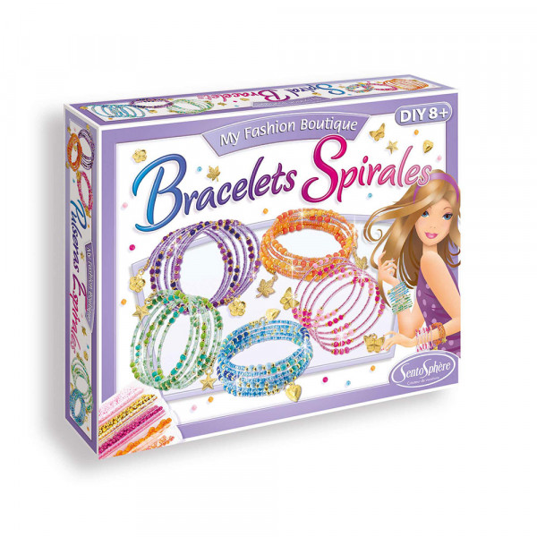 Coffret My fashion boutique Bracelets spirales