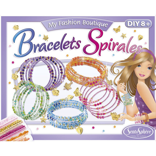 Coffret My fashion boutique Bracelets spirales