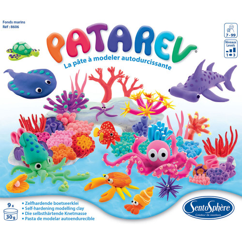 Pâte à modeler Patarev Coffret fonds marins