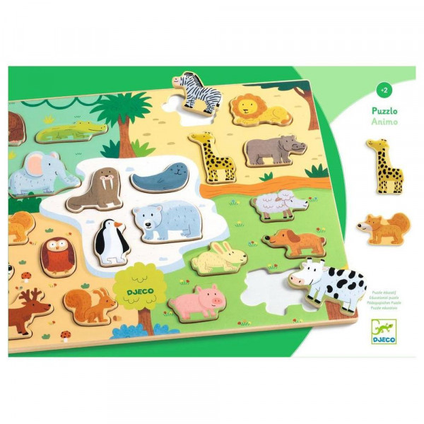Puzzle en bois Puzzlo animo