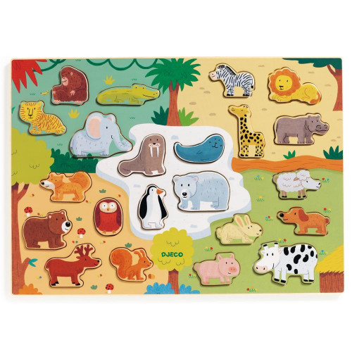Puzzle en bois Puzzlo animo