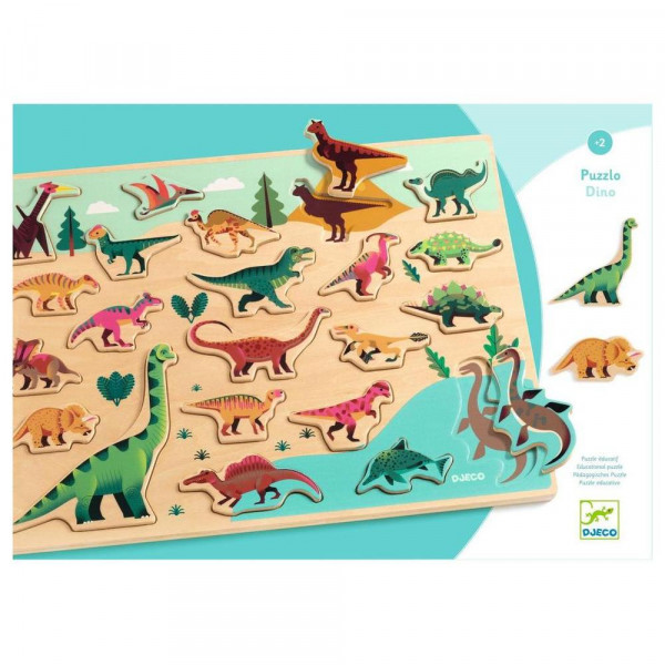 Puzzle en bois Puzzlo Dino