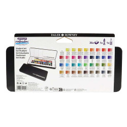 Coffret aquarelle 36 demi-godets Graduate - Canson