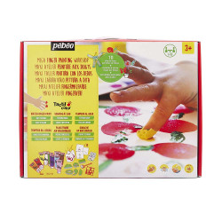 Set de peinture gouache aux doigts enfant Tacticolor - Pebeo