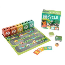 Jeu de société Apprend le recyclage